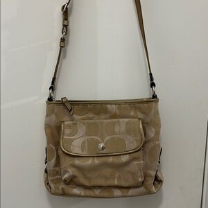 Coach Tan Shoulder Bag
